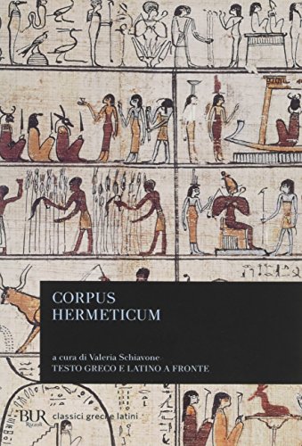 9788817126489: Corpus Hermeticum. Classici greci e latini