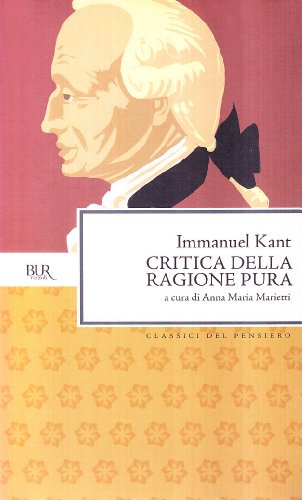 Beispielbild fr Critica della ragione pura zum Verkauf von Brook Bookstore