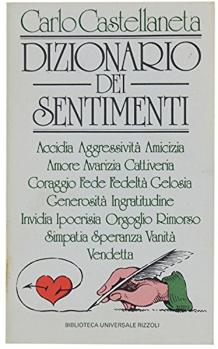 9788817136488: Dizionario dei sentimenti (Bur)