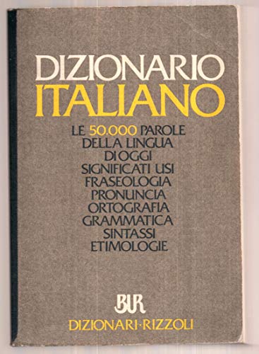 9788817145121: Dizionario di italiano