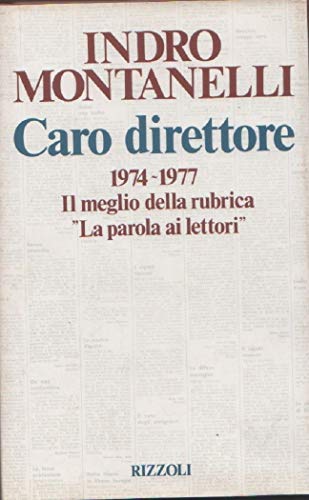 9788817427289: Caro direttore (Italian Edition)