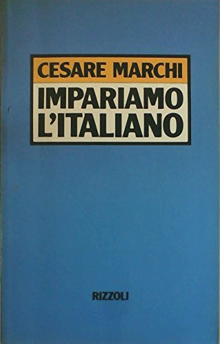 Imagen de archivo de Impariamo l'italiano (Italian Edition) a la venta por Wonder Book