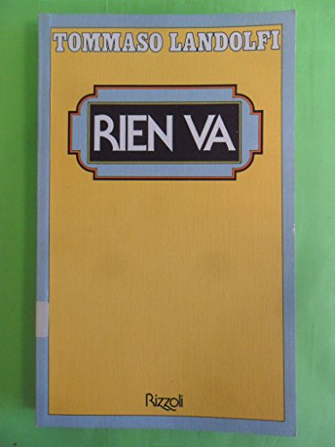 Stock image for Rien va for sale by WorldofBooks