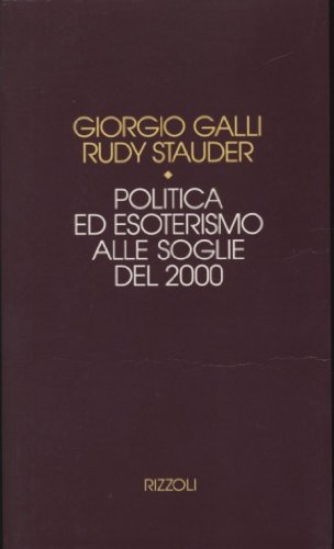 Stock image for Politica ed esoterismo alle soglie del 2000 for sale by medimops