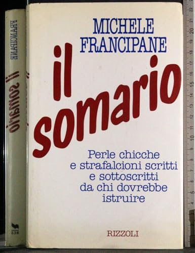 9788817842556: Il somario