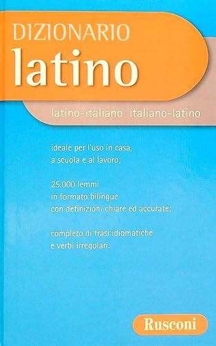 Beispielbild fr Dizionario di latino zum Verkauf von medimops