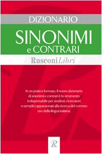 Dizionario sinonimi e contrari - No Stated Author