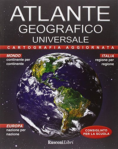 Beispielbild fr Atlante geografico universale zum Verkauf von medimops