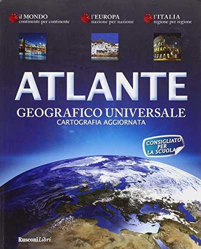 Beispielbild fr Atlante geografico universale zum Verkauf von medimops