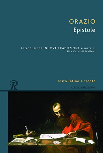 9788818030570: Epistole. Testo latino a fronte