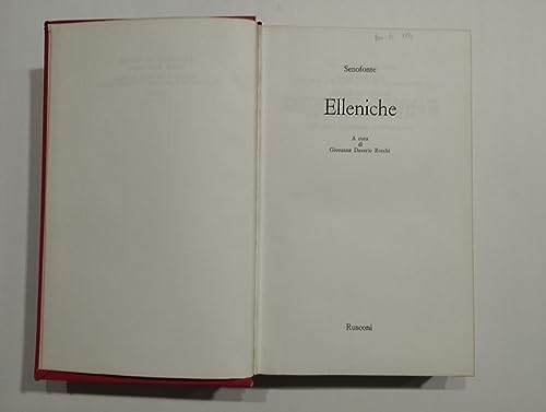 9788818164268: Elleniche (Classici di storia)