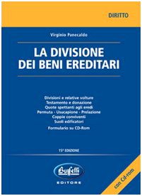 9788819116310: La divisione dei beni ereditari. Con CD-ROM (Diritto)