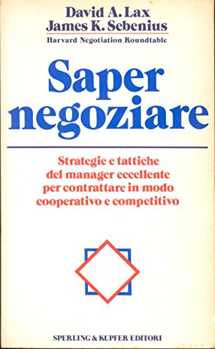 Imagen de archivo de Saper negoziare (Economia & management) a la venta por medimops