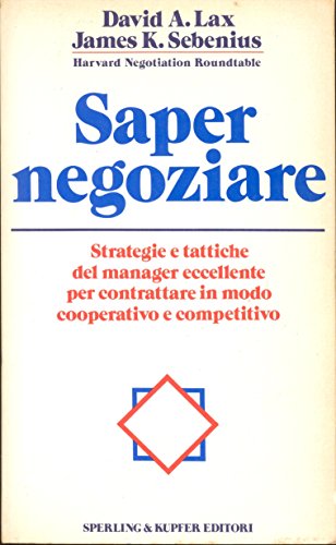 Stock image for Saper negoziare (Economia & management) for sale by medimops