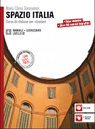 9788820133511: SPAZIO ITALIA 4 (LIBRO + ESERCIZIARIO + DVD-ROM): Corso di italiano per stranieri - Manuale + eserciziario livello B2: Vol. 4