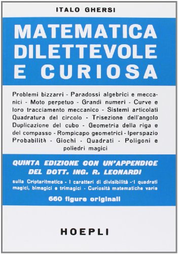 Stock image for Matematica dilettevole e curiosa for sale by More Than Words