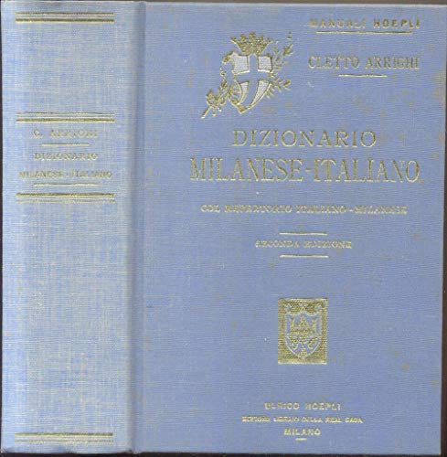 Imagen de archivo de Dizionario Milanese Italiano Edition a la venta por HPB-Red