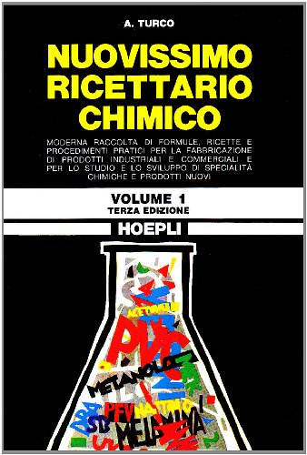 Nuovissimo ricettario chimico (9788820318376) by Turco, Antonio