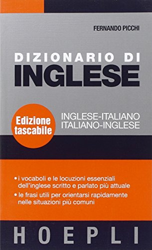 Stock image for Dizionario di inglese. Inglese-italiano, italiano-inglese for sale by HPB-Ruby