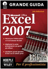 9788820340773: Excel 2007 Bible. Con CD-ROM