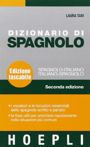 Beispielbild fr Dizionario Hoepli Spagnolo Tascabile zum Verkauf von medimops