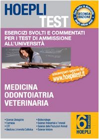 Stock image for Hoepli test. Esercizi svolti e commentati per i test di amissione all'universit for sale by medimops