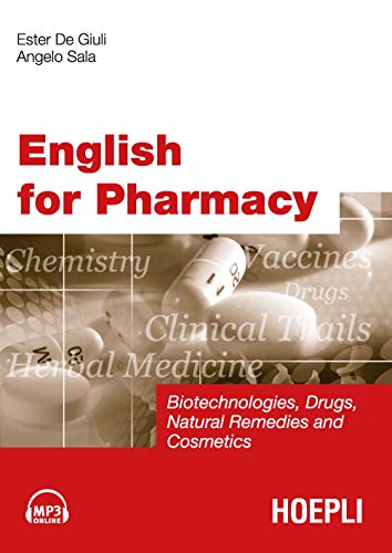 9788820344757: English for Pharmacy. Con CD Audio