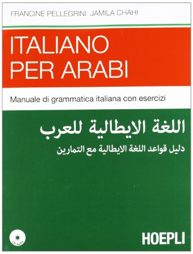 9788820348625: Italiano per arabi. Manuale di grammatica italiana con esercizi. Con CD Audio