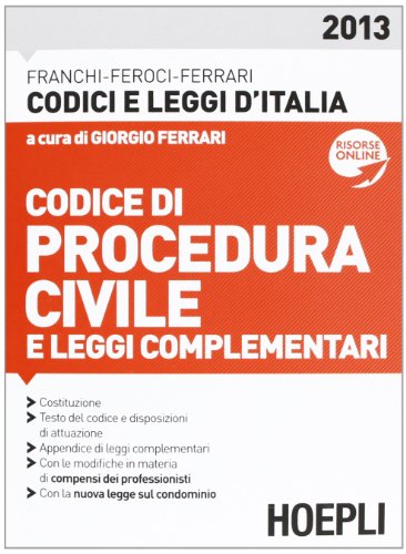 Stock image for Codice di procedura civile e leggi complementari for sale by medimops