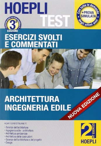 9788820359225: Hoepli test. Esercizi svolti e commentati per i test di ammissione all'universit