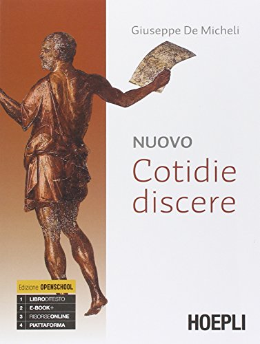 Beispielbild fr Nuovo cotidie discere. Grammatica. Per i Licei. Con e-book. Con espansione online zum Verkauf von medimops