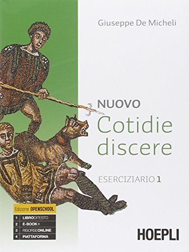 9788820361136: Nuovo cotidie discere. Eserciziario. Per i Licei. Con e-book. Con espansione online (Vol. 1)