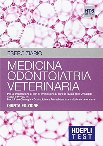 9788820365646: Hoepli test. Esercizi svolti e commentati per i test di amissione all'universit