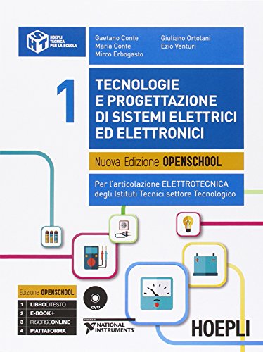 Beispielbild fr Tecnologie e progettazione di sistemi elettrici ed elettronici. Nuova edizione openschool. Per l'articolazione elettronica degli Istituti Tecnici settore Tecnologico (Vol. 1) zum Verkauf von medimops