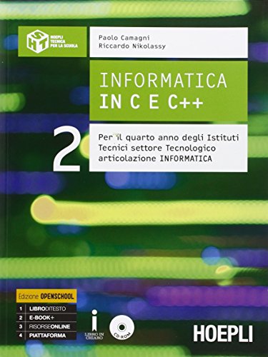 9788820372309: Informatica in C e C++. Per gli Ist. tecnici industriali. Con e-book. Con espansione online (Vol. 2)