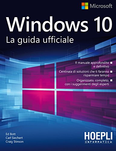 Imagen de archivo de Windows 10. La guida ufficiale a la venta por libreriauniversitaria.it