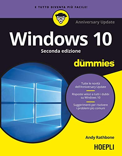 9788820376710: Windows 10. Anniversary update (For Dummies)