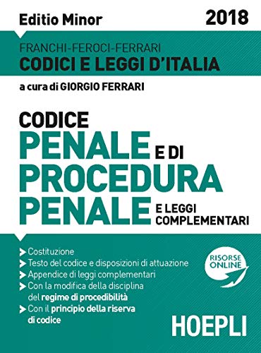 9788820382964: Codice penale e procedura penale 2018. Ediz. minore
