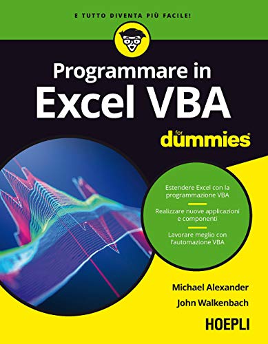 9788820390839: Excel VBA for dummies