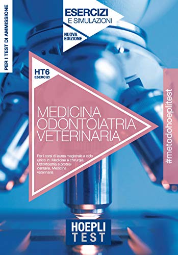 Stock image for HOEPLI TEST. MEDICINA, ODONTOIATRIA, VETERINARIA. ESERCIZI E SIMULAZIO for sale by Reuseabook