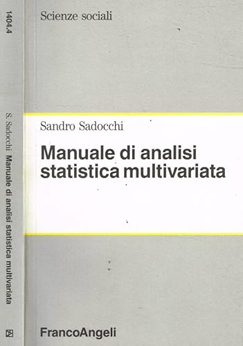9788820437268: Manuale di analisi statistica multivariata per le scienze sociali
