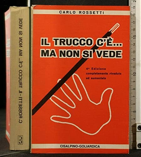 Beispielbild fr Il trucco c' ma non si vede (rist. anast. , 1961) zum Verkauf von medimops
