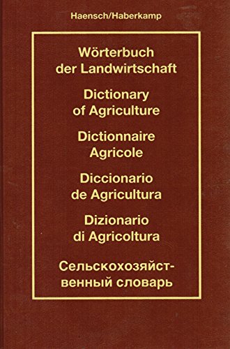 9788820640705: Dizionario di agricoltura. Ediz. multilingue
