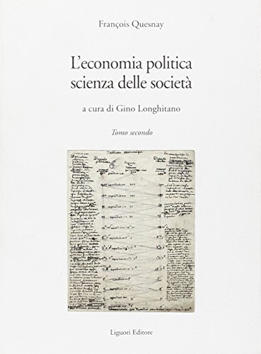 9788820745851: L'economia politica, scienza delle societ