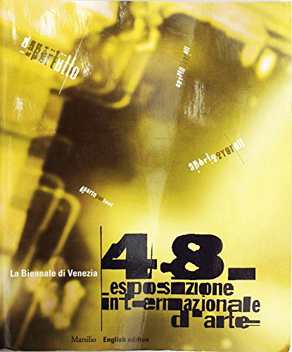 Beispielbild fr Venice Biennale 1999: Over All - 48th Exposition of International Art, Aperto zum Verkauf von medimops
