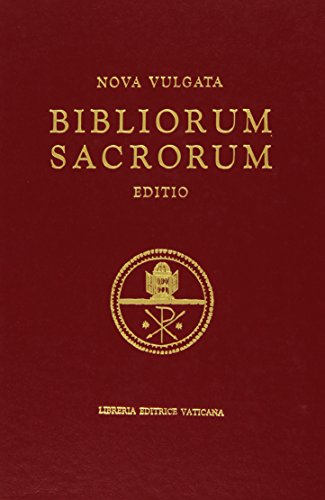 9788820915230: Bibliorum sacrorum nova vulgata editio. Editio maior
