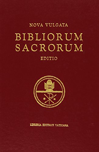 9788820915230: Nova Vulgata: Bibliorum Sacrorum Editio (Vulgate Latin Bible) Sacros, Oecum, Concilii Vaticani il Ratione Habita Iussu Pauli PP. vi Recognita Auctoritate Ioannis Pauli PP. il Promulgata