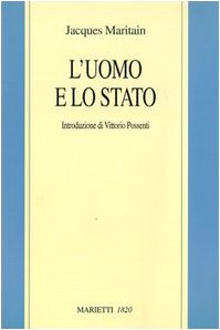 L'uomo e lo Stato (9788821186912) by Maritain, Jacques