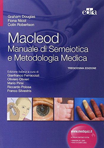 Beispielbild fr Macleod. Manuale di semeiotica e metodologia medica zum Verkauf von libreriauniversitaria.it