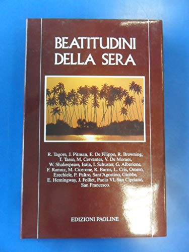 Beispielbild fr Beatitudini della sera. zum Verkauf von FIRENZELIBRI SRL